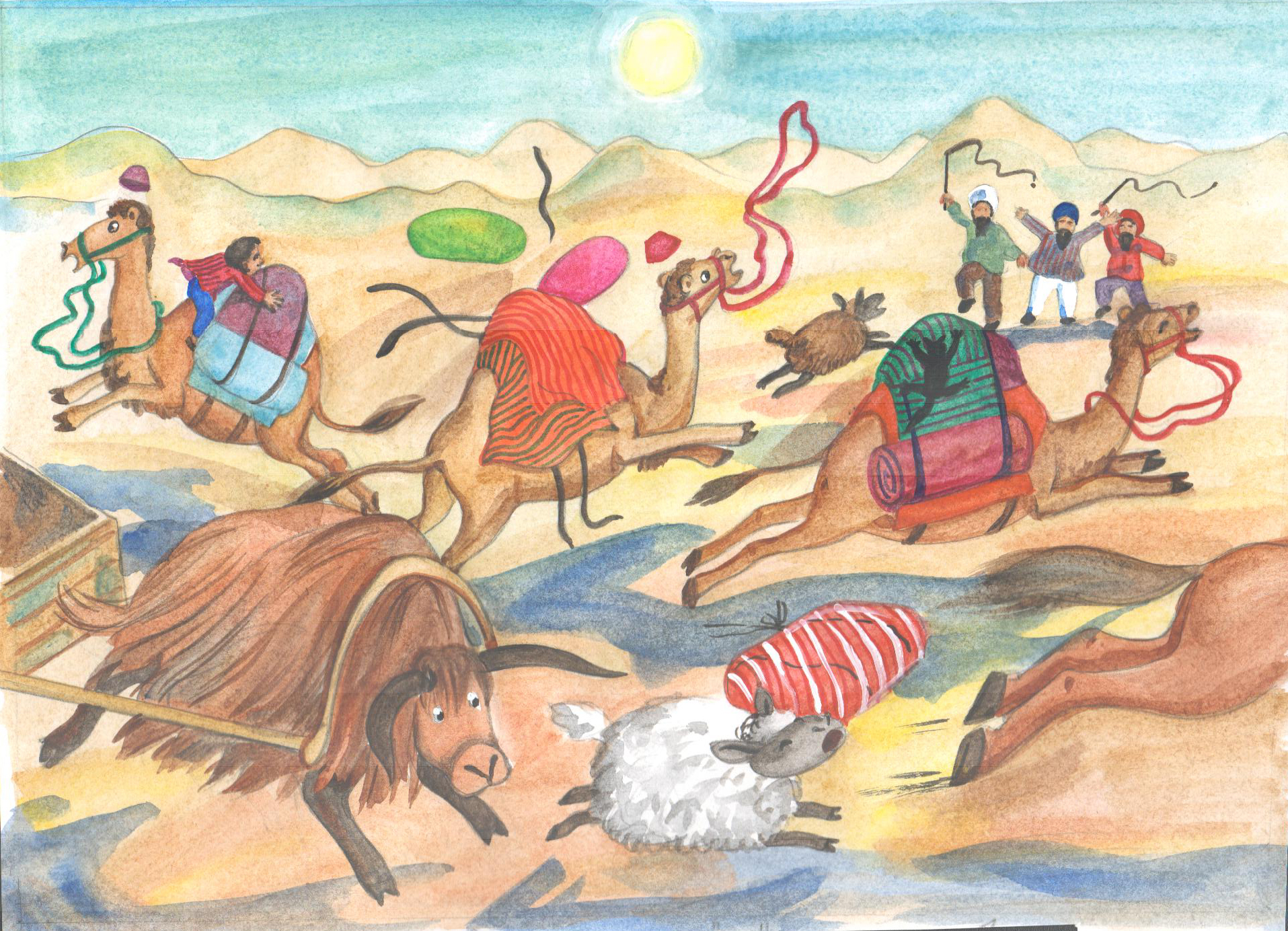 The travelling caravan